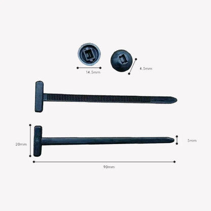 EZ-Lock Nylon Fastening Clips